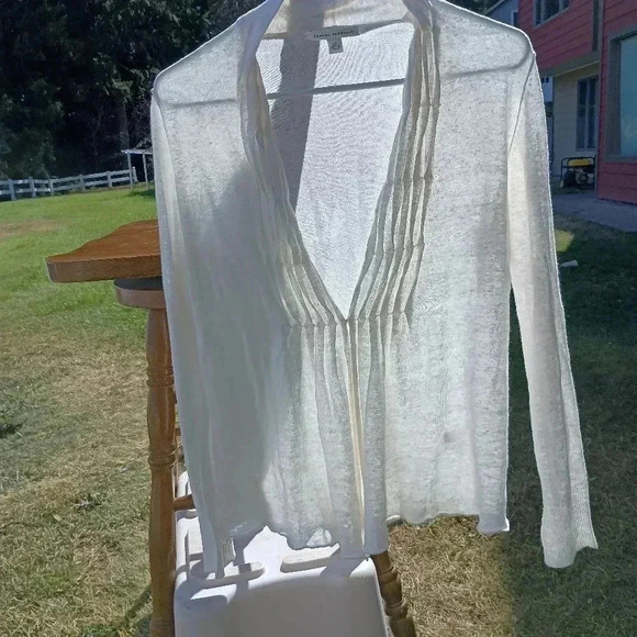 Banana Republic Off-the-Shoulder Sweater - Cream - Picture 1 of 5